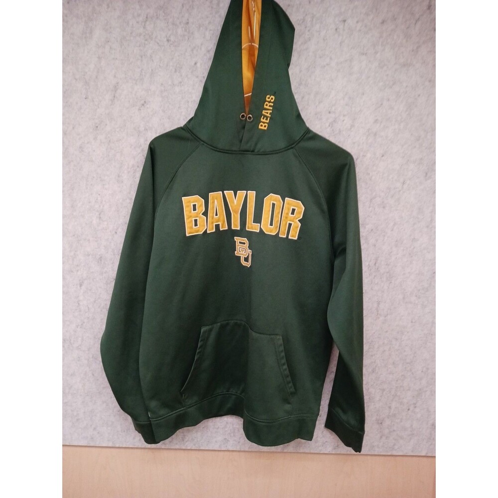 Baylor Bear Hoodie Green  Bears Logo No Size Logo See Measurements  In Pictures